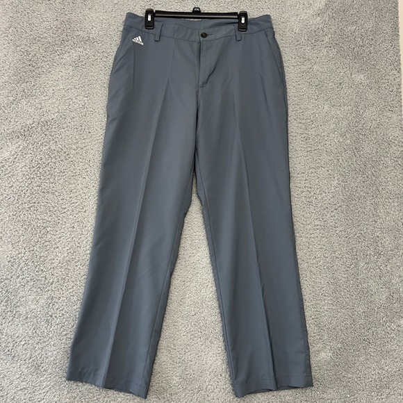adidas Other - Adidas Pants Mens 34x32 Golf Performance Clima Lite 3 Stripes Gray Casual